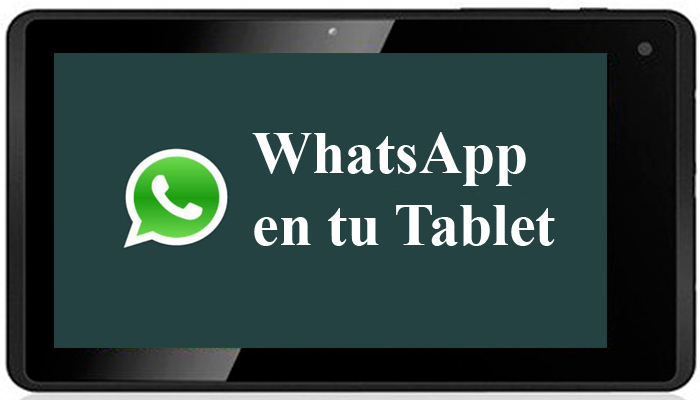 Como instalar whatsapp en tablet android